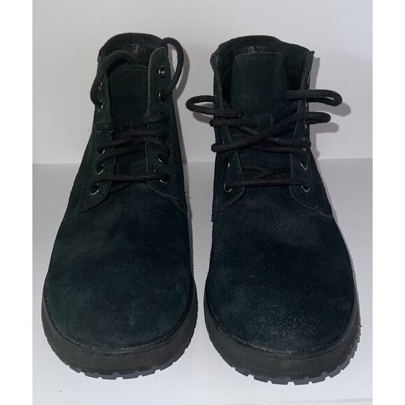 Uggs Dark Blue Suede Men's Boots (Size 8) - Picture 3 of 3